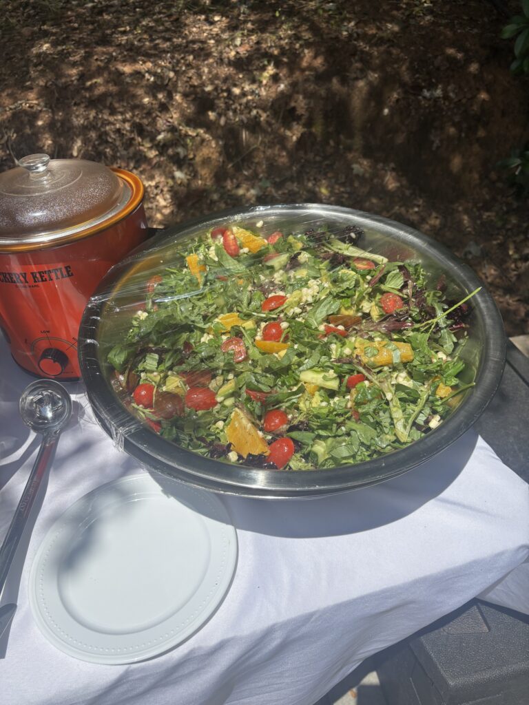 Salad for catering event