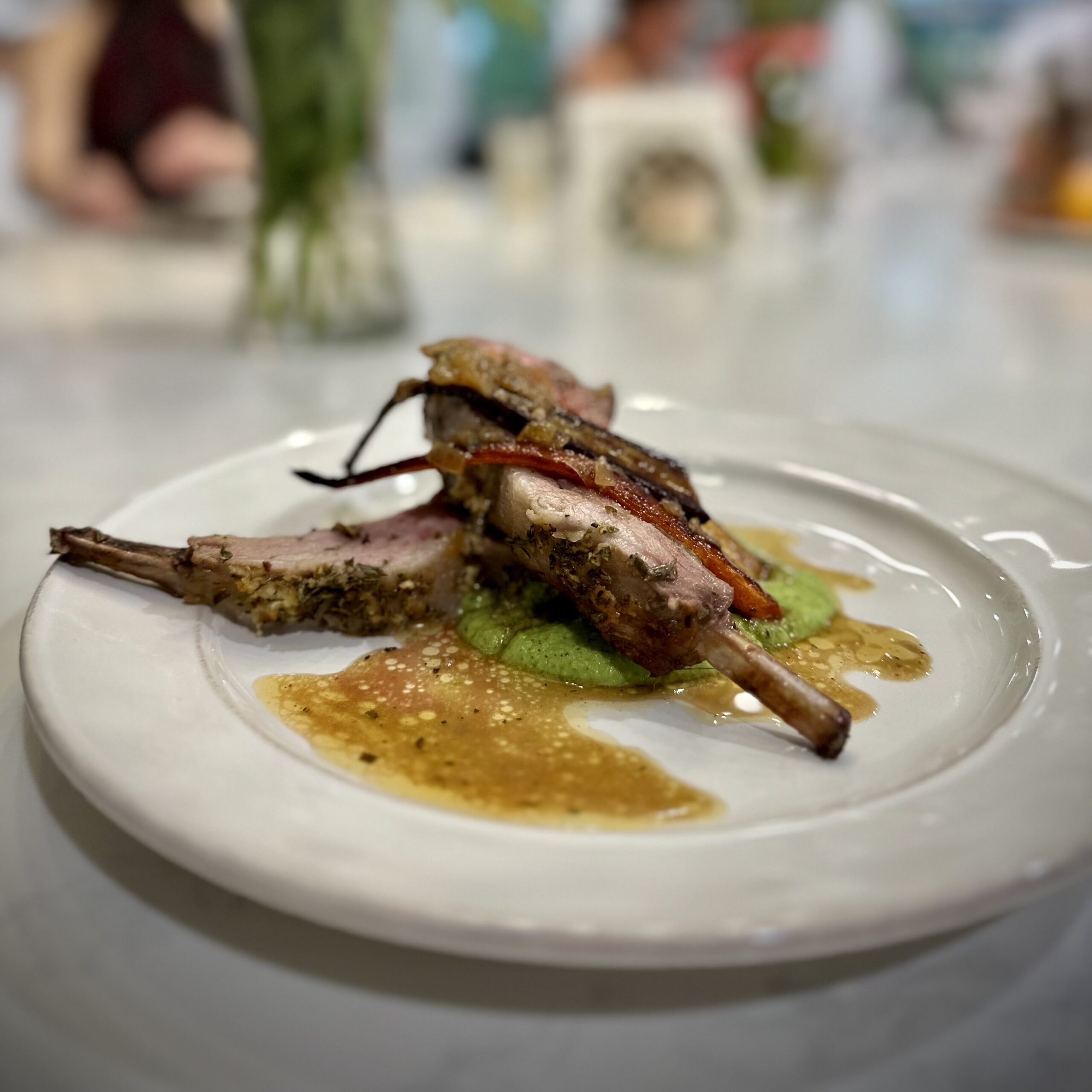 Lambchop on plate